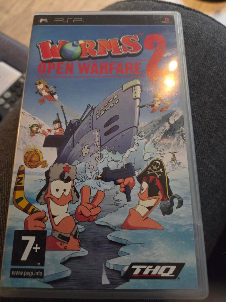PSP Spel Worms 2 Open Warfare, Avontuur en Actie, Online, Verzenden, Zo goed als nieuw