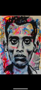 Peter klashorst phnom penh 34/45, Antiek en Kunst, Kunst | Schilderijen | Modern, Ophalen of Verzenden