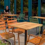 Toscane Teak houten terrasbladen, tafelblad terras hout  855, Huis en Inrichting, Tafels | Eettafels, Ophalen of Verzenden, Nieuw