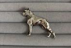 Boxer speldje, Sieraden, Tassen en Uiterlijk, Broches, Ophalen of Verzenden, Zo goed als nieuw, Zilver, Overige materialen