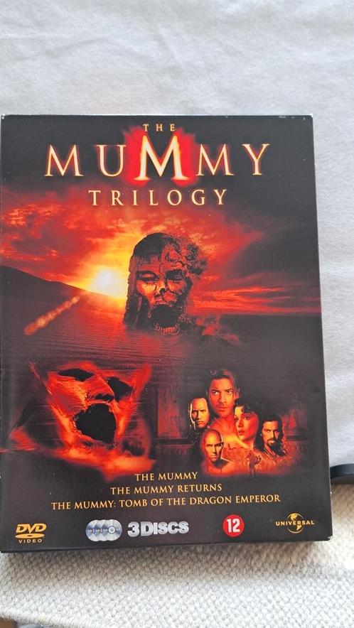 3 dvd box  THE MUMMY TRILOGY, Cd's en Dvd's, Dvd's | Avontuur, Zo goed als nieuw, Boxset, Vanaf 12 jaar, Ophalen of Verzenden