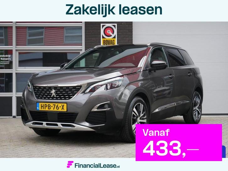 Peugeot 5008 1.2 PureTech GT-Line Automaat| 7Persoons| Navi+, Auto's, Peugeot, Bedrijf, Lease, Financial lease, ABS, Airbags, Airconditioning
