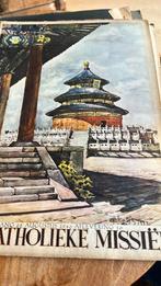 Kath. Missie 1940 hindoe boedha Bali indie Congo Tibet, Ophalen of Verzenden, Zo goed als nieuw, Kaart of Prent