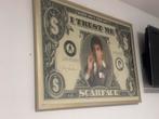 Scarface schilderij poster, Huis en Inrichting, Woonaccessoires | Schilderijen, Tekeningen en Foto's, Ophalen, 50 tot 75 cm, Zo goed als nieuw
