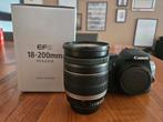 Canon 2000D met 18-200mm lens, Ophalen, Spiegelreflex, Canon, Zo goed als nieuw