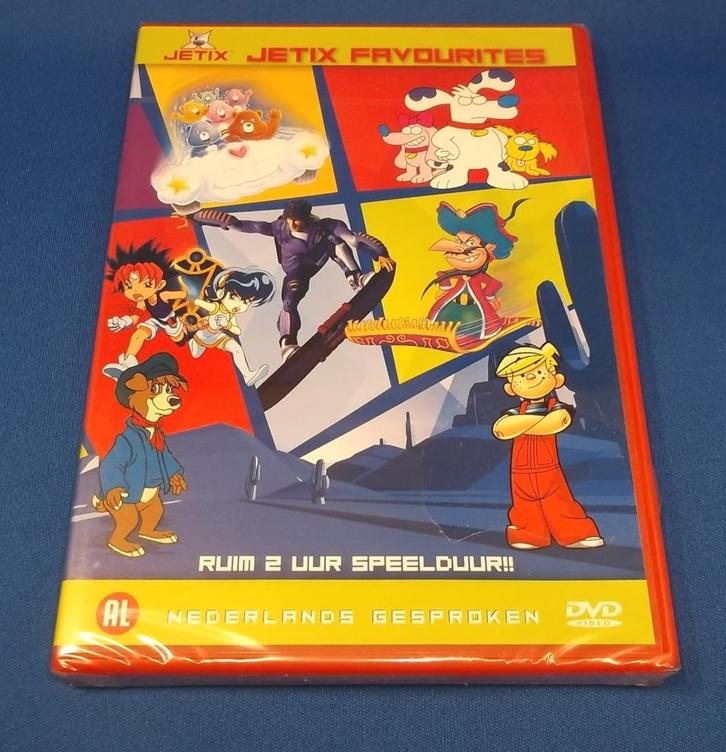 Jetix Favourites (DVD) NIEUW / SEALED!, Cd's en Dvd's, Dvd's | Tekenfilms en Animatie, Nieuw in verpakking, Tekenfilm, Alle leeftijden