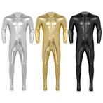 Heren jumpsuit / bodysuit catsuit gouden zwarte zilveren, Verzenden, Nieuw, Overige maten, Overige thema's