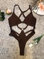 Bruin sexy string badpak, Ophalen of Verzenden, Nieuw, Bruin, Badpak