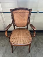 Mooie Antieke Thonet - Fischer Arm Stoel Webbing zitting rug, Antiek en Kunst, Antiek | Meubels | Stoelen en Banken, Ophalen