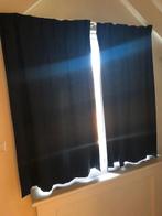 Gordijnen met vlinderplooi 128 x 70, Huis en Inrichting, Ophalen, Gebruikt, 100 tot 150 cm, Neutraal