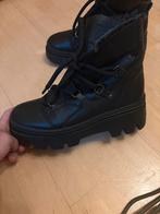 Paul Green Laarzen - Bontgevoerd, Zwart, Lage of Enkellaarzen, Ophalen of Verzenden, Zo goed als nieuw