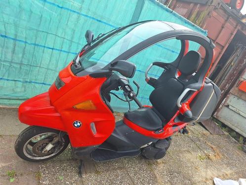 motor BMW C1 rood (zonder helm), Motoren, Motoren | BMW, Particulier, Toermotor, 12 t/m 35 kW, Motorrijbewijs A, Ophalen