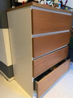 Malm kast 4 lades, Huis en Inrichting, Kasten | Ladekasten, Ophalen, 50 tot 100 cm, Zo goed als nieuw, 3 of 4 laden