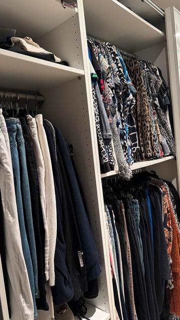 IKEA PAX kast 58 cm diep, 300 x 236, ZONDER SCHUIFDEUREN - afbeelding 4