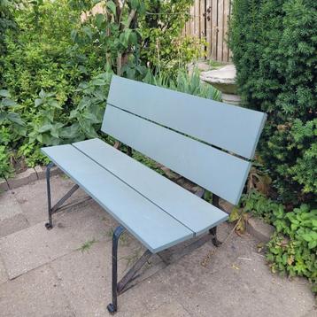 metalen tuinbank beschikbaar voor biedingen