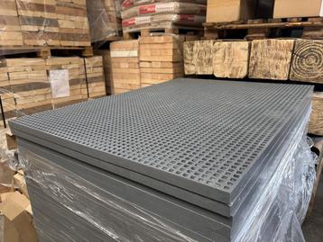 Kunststof looprooster 30 mm dik mini mesh met antisliplaag beschikbaar voor biedingen
