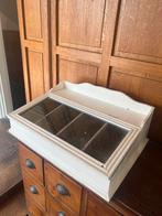 Brocante Bestekbak met Glazen Deksel, Ophalen