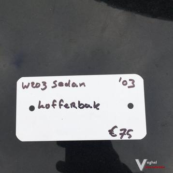 Mercedes W203 Sedan 2003 Achterklep beschikbaar voor biedingen