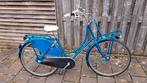 Blauwe Batavus Damesfiets, Ophalen, Versnellingen, Gazelle, 53 tot 56 cm