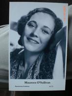 kaart Maureen O'Sullivan, Verzamelen, Ophalen of Verzenden, 1980 tot heden, Ongelopen, Sterren en Beroemdheden