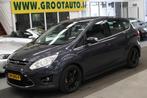 Ford C-MAX 1.6 Titanium Airco, Cruise control, Isofix, Stuur, Auto's, Ford, Origineel Nederlands, Te koop, Zilver of Grijs, 5 stoelen