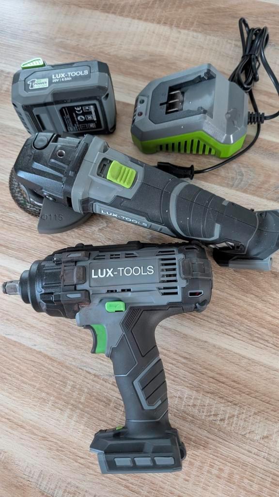 Lux haakse slijper, slagmoersleutel, Doe-het-zelf en Verbouw, Gereedschap | Boormachines, Zo goed als nieuw, Overige typen, Ophalen of Verzenden