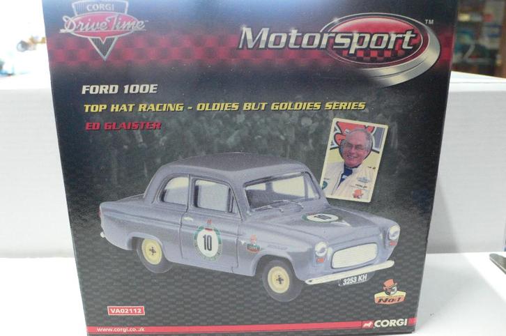 ford 100e top hat racing - omroep max- vanguards 1/43, Hobby en Vrije tijd, Modelauto's | 1:43, Nieuw, Auto, Vanguards, Verzenden