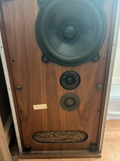 B&W DM2 luidsprekers – vintage topkwaliteit, Audio, Tv en Foto, Luidsprekers, Zo goed als nieuw, Front, Rear of Stereo speakers