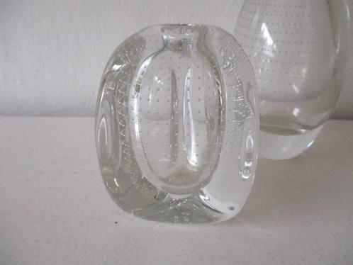 Spijkerglas leerdam vaas beukenoot model, Antiek en Kunst, Antiek | Glas en Kristal, Ophalen of Verzenden