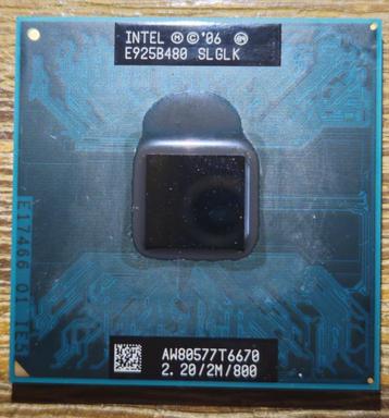 Intel Mobile Core 2 Duo T6670 @ 2.2 MHz beschikbaar voor biedingen