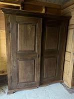 Antiek Houten kast / Vintage wooden cabinet, Antiek en Kunst, Antiek | Meubels | Kasten, Ophalen