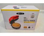 Bella Mini Smiley Waffle Maker waffels waffel-machine NIEUW, Uitneembare platen, Nieuw, Ophalen of Verzenden, H