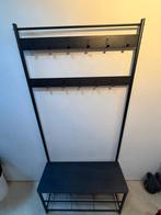 Kapstok / Garderobe kast met 10 haken en schoenenvak, Huis en Inrichting, Ophalen, Overige materialen, Zo goed als nieuw, Staande kapstok