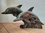 Bronzen beeld dolfijnen 3 kilo, Ophalen of Verzenden