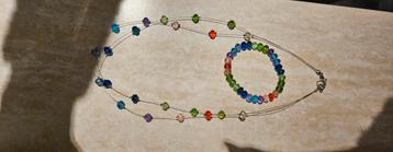 Sieraden Set: Armband & Ring Rosé Kleur beschikbaar voor biedingen