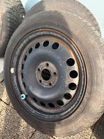 Opel 16 inch stalen velgen met Dunlop winterbanden, Ophalen, Gebruikt, 16 inch, Banden en Velgen