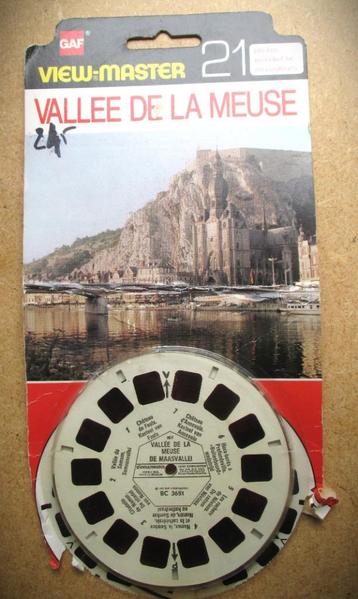 View-Master Reels BC 365 Vallée de la Meuse~Maas~Viewmaster beschikbaar voor biedingen