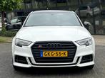Audi A3 Limousine 2.0 TFSI S3 quattro 411PK DSG-7 PANO LED, Auto's, Automaat, Lichtsensor, 15 km/l, Gebruikt