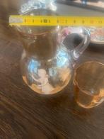 Antieke Waterkan met Glas, Ophalen of Verzenden