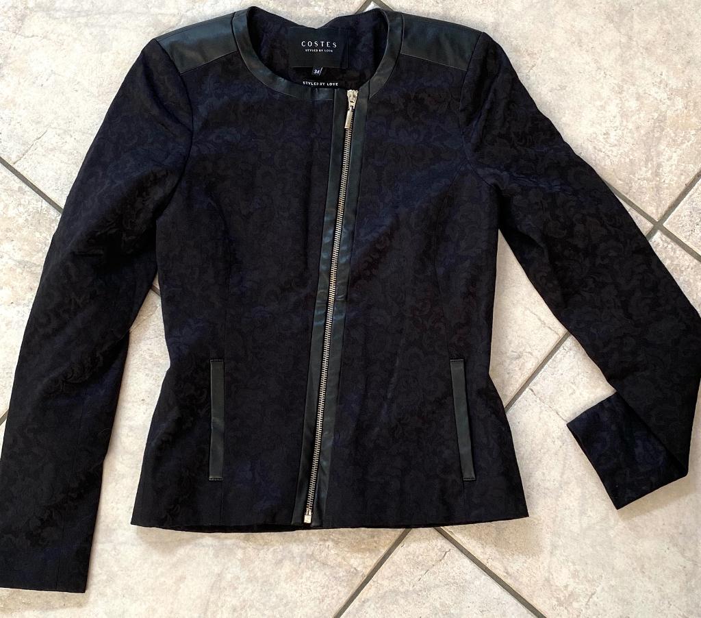 Nieuw - Costes zwart jasje maat 34, Zwart, Nieuw, Ophalen of Verzenden, Maat 34 (XS) of kleiner