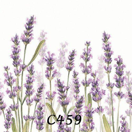 Servetten decoupage/bullet journal – lavendel C459, Hobby en Vrije tijd, Knutselen, Nieuw, Materiaal, Verzenden