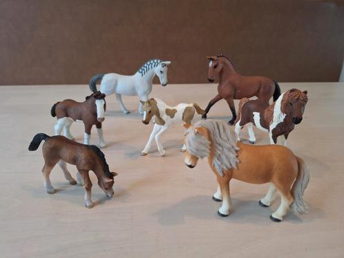 Verschillende Schleich paardjes, shetjes en veulens, Verzamelen, Speelgoed, Zo goed als nieuw, Ophalen of Verzenden