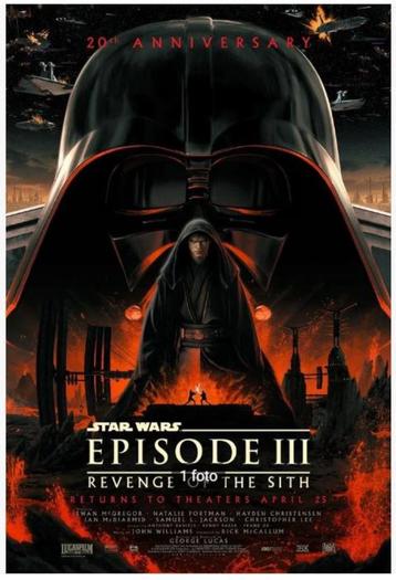 Poster 20th anniversary Star Wars - Revenge of the Sith beschikbaar voor biedingen
