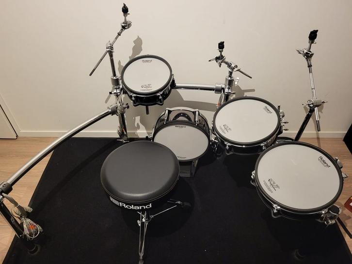 Roland TD50KV Drumrack Kick Toms + Kruk, Muziek en Instrumenten, Drumstellen en Slagwerk, Zo goed als nieuw, Roland, Elektronisch