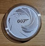 Perth Mint James Bond 007 1oz zilver 2020 BU, Ophalen of Verzenden, Zilver