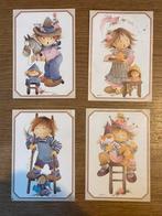 Vintage Jaklien kaarten jaren 80 – Stichting Steunfonds, Ophalen of Verzenden, 1980 tot heden, Gelopen, Kinderen