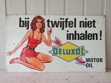 Reclame - Deluxol -  bij twijfel niet inhalen  beschikbaar voor biedingen