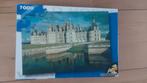 Wild Horse puzzel 1000 stukjes - kasteel Chambord Frankrijk, Hobby en Vrije tijd, Denksport en Puzzels, Ophalen of Verzenden, 500 t/m 1500 stukjes