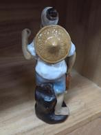 Vintage Chinees keramiek beeldje - Visser Wanjiang, Antiek en Kunst, Ophalen of Verzenden