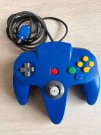 Blauwe Nintendo 64 Controller - Origineel, Spelcomputers en Games, Spelcomputers | Nintendo Consoles | Accessoires, Ophalen of Verzenden